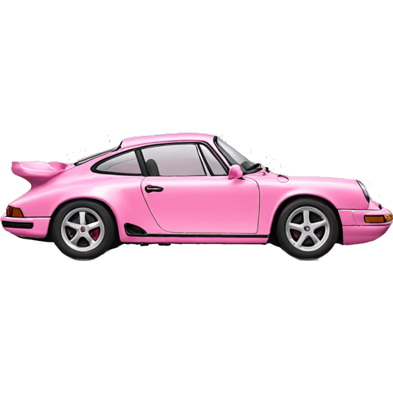 Pink Porsche  emoji