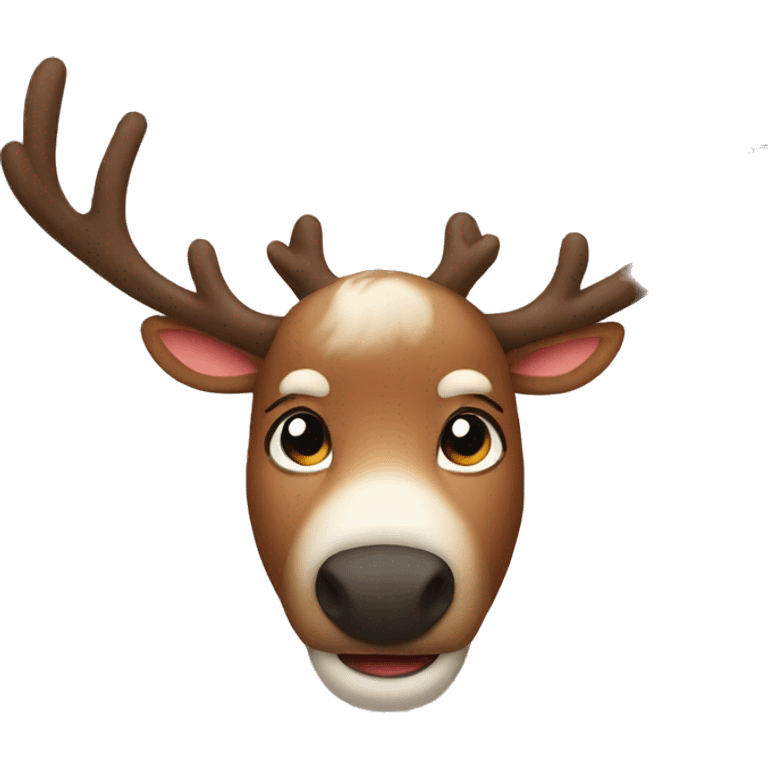 reindeer  emoji