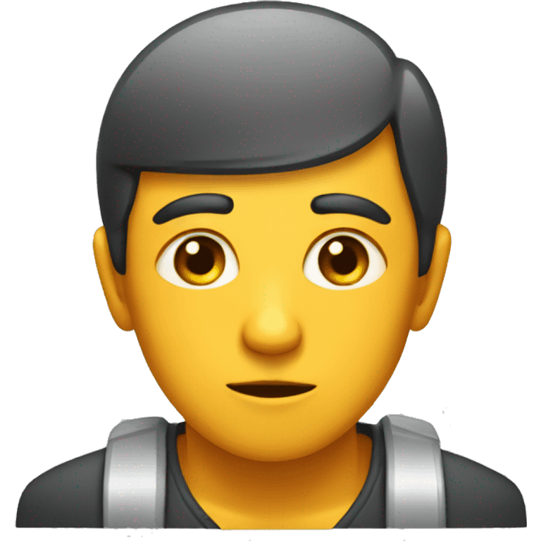 Sad Amazon worker  emoji