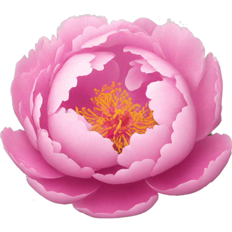 Pink peonies  emoji