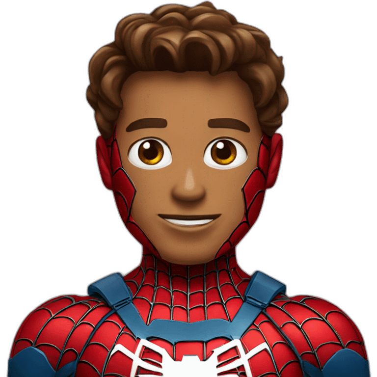 Spiderman in iron man suit emoji