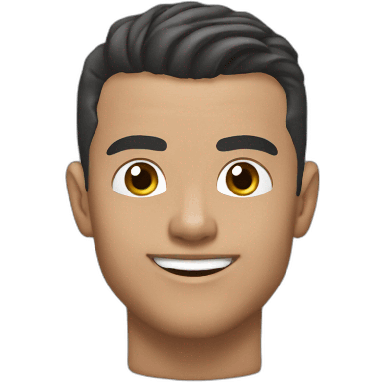 Messiyle sarılan ronaldo emoji