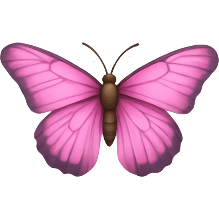 Mariposa rosa  emoji