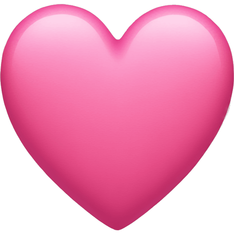 Pink heart emoji