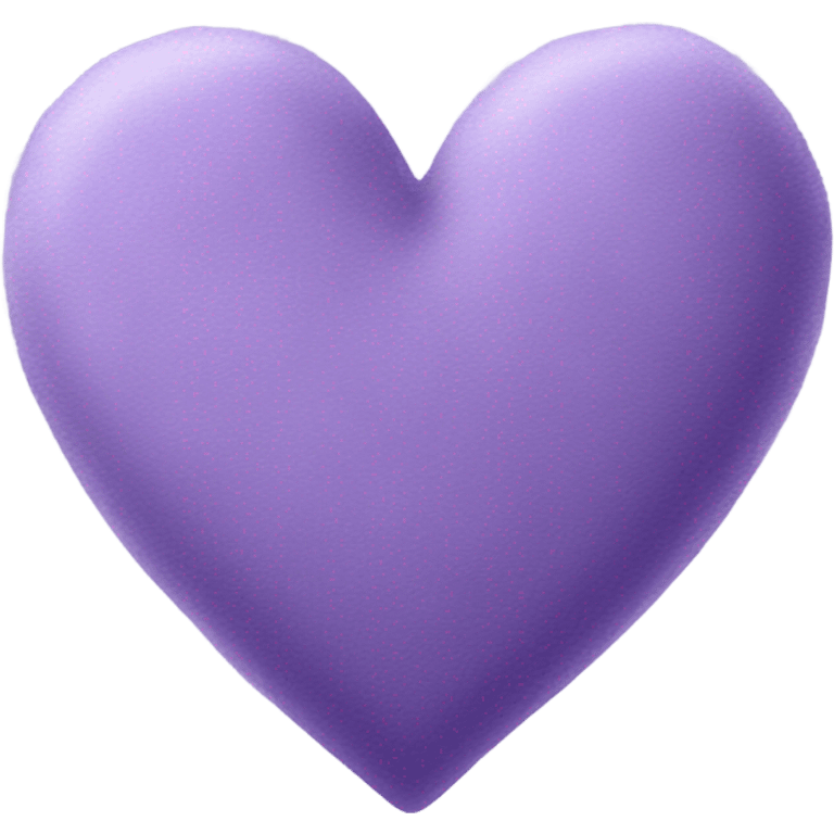 lavender heart emoji