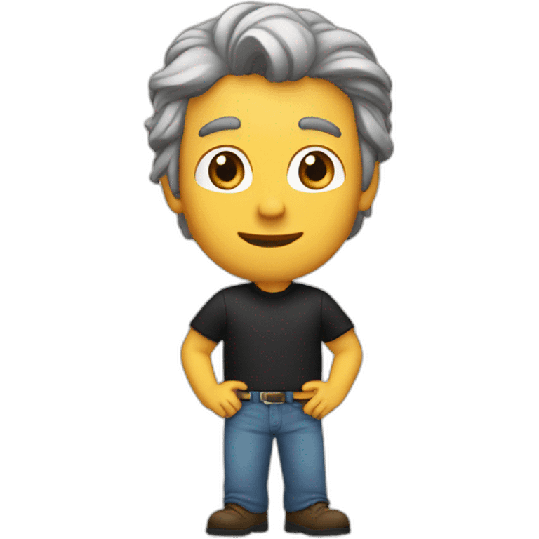 Ross de friends emoji