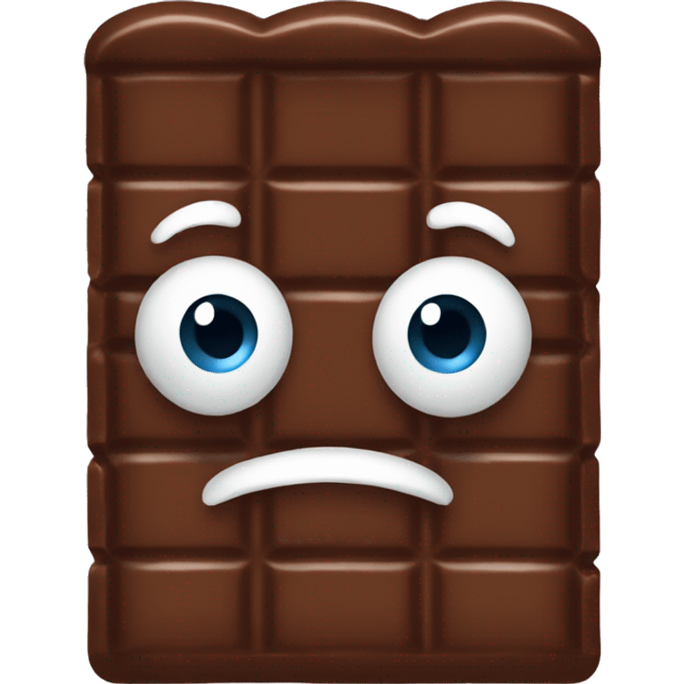 filled chocolate bar emoji