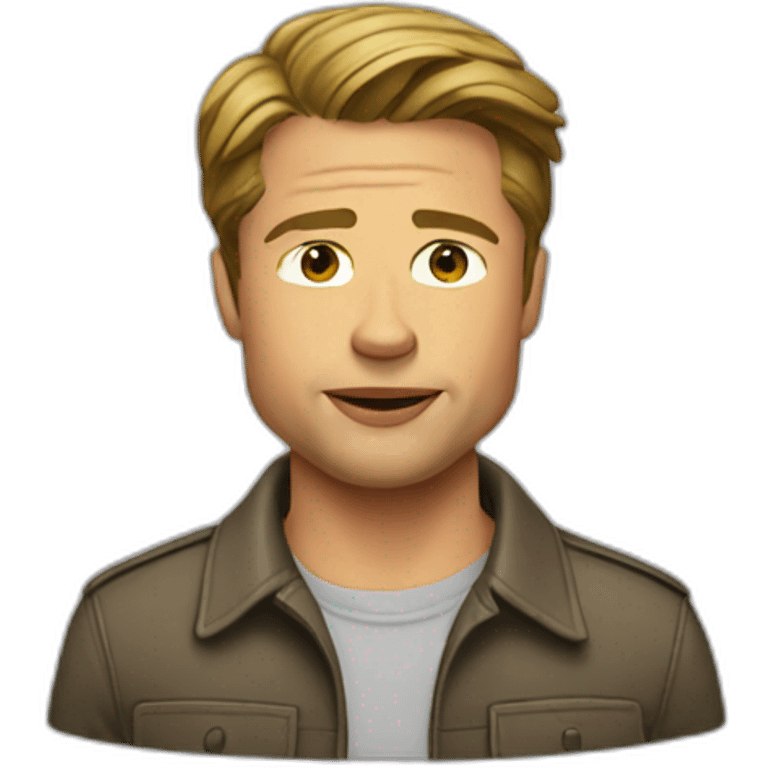 Brad Pitt emoji