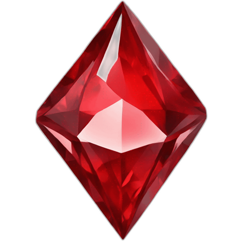 red diamond emoji