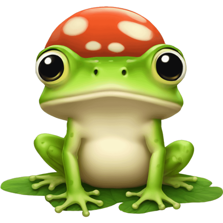 mushroon frogs emoji