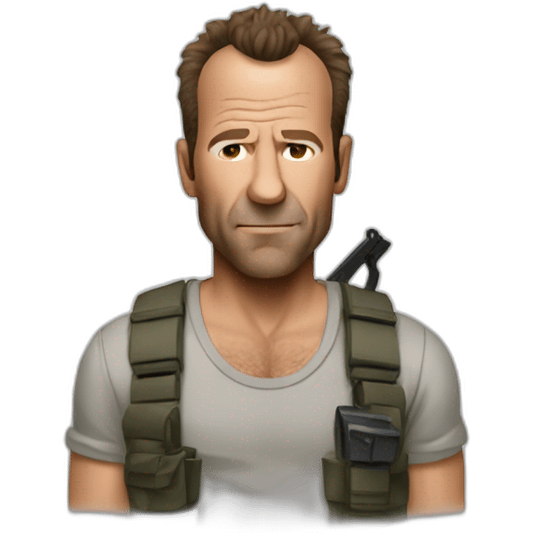 John McClane emoji