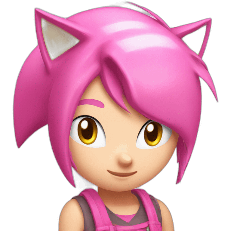 sonic's-amy-rose emoji