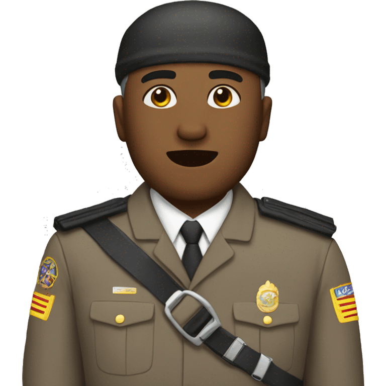 reminding a chief named Hepe to wear a seatbelt emoji