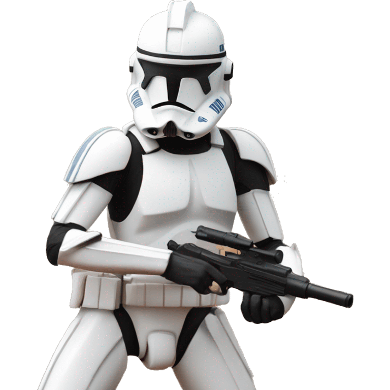 clone trooper hitting the woah emoji