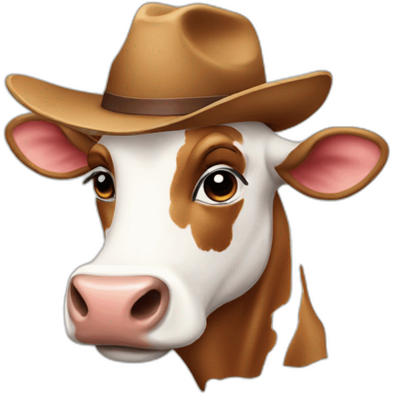 Sexy cow emoji