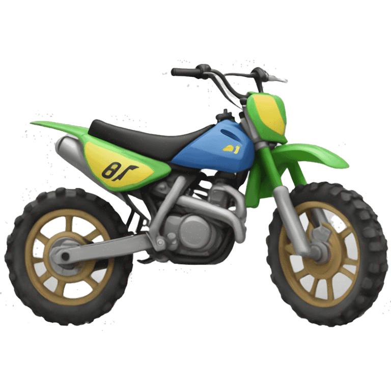 Dirt bike emoji