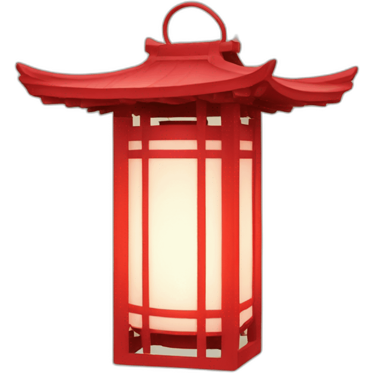 japanese lantern red emoji