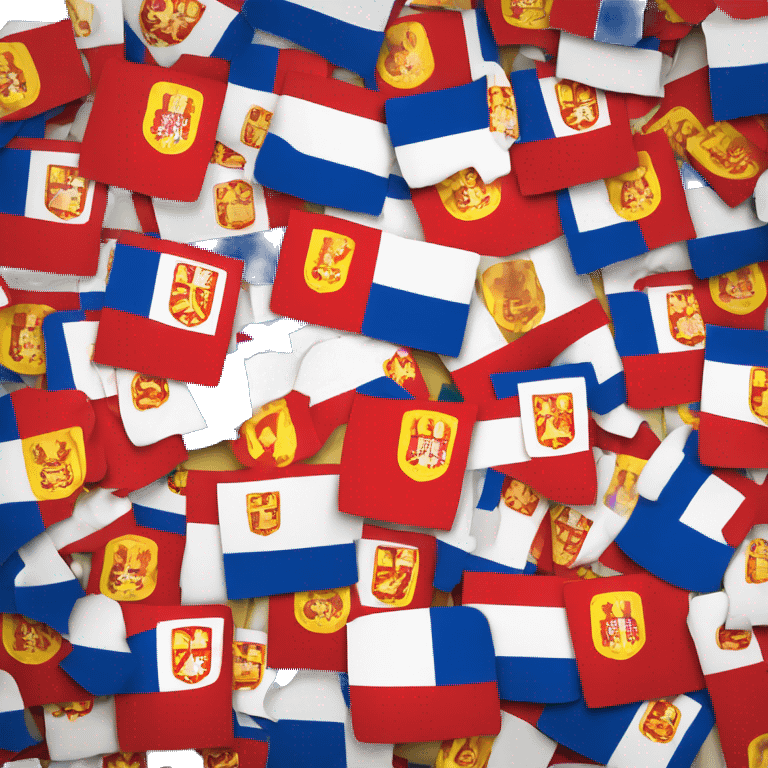 Serbian and Montenegro flag emoji