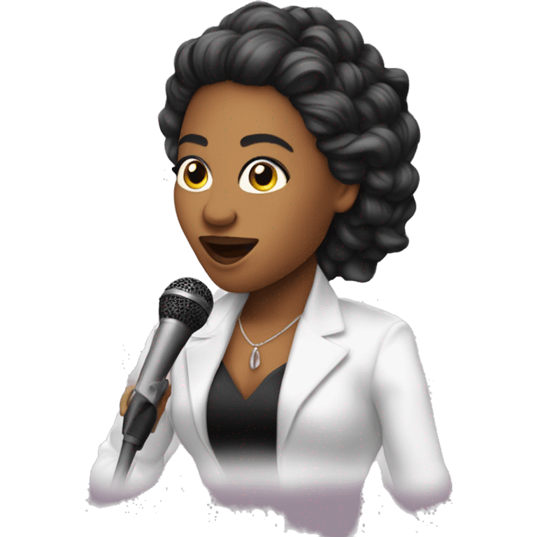 Chanteuse lyrique diva  emoji