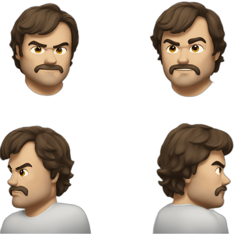 Jack black emoji