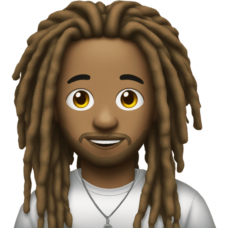 Rapper with dreads  emoji