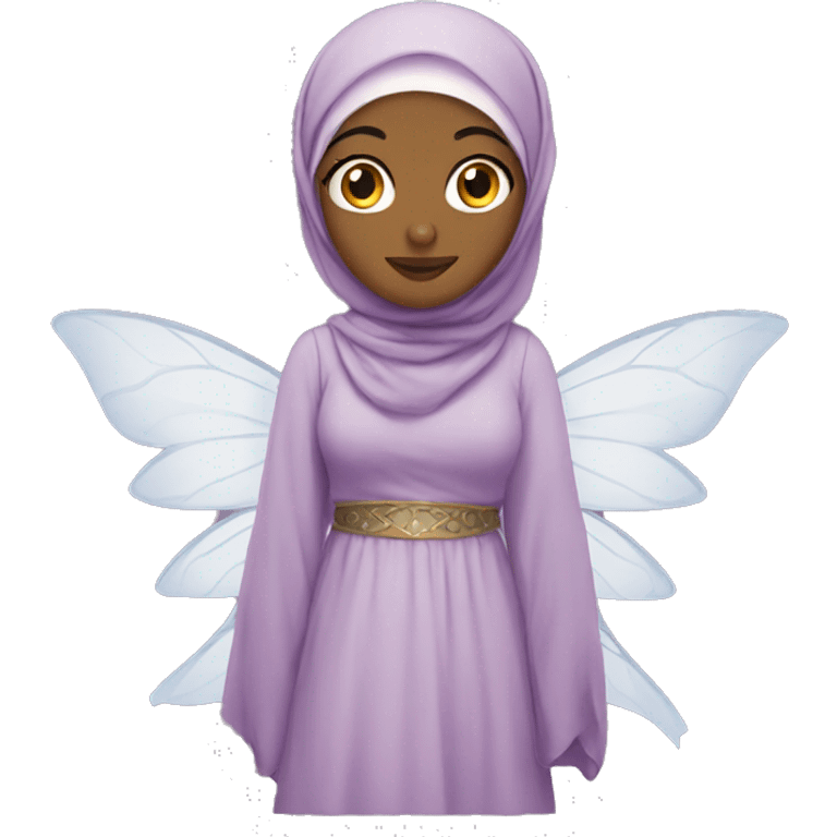 hijabi fairy emoji