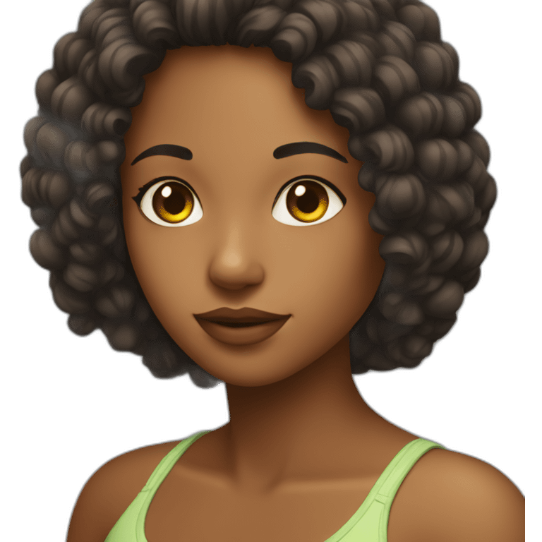 Brazilian girl emoji