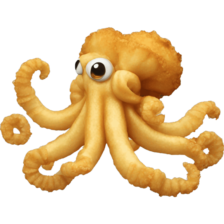 Fried calamari emoji