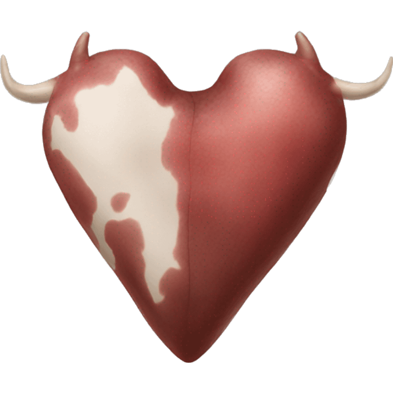 Cow heart  emoji