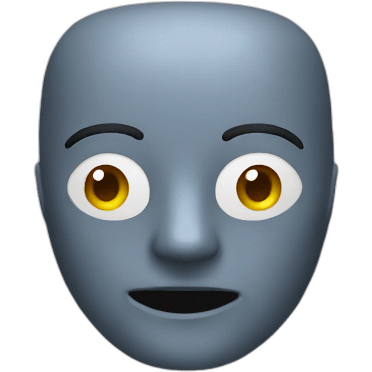 Latex mask emoji