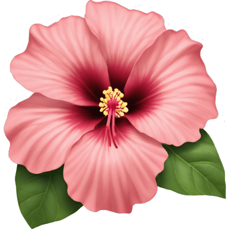 Emoji de  flor hibiscus mutabilis emoji