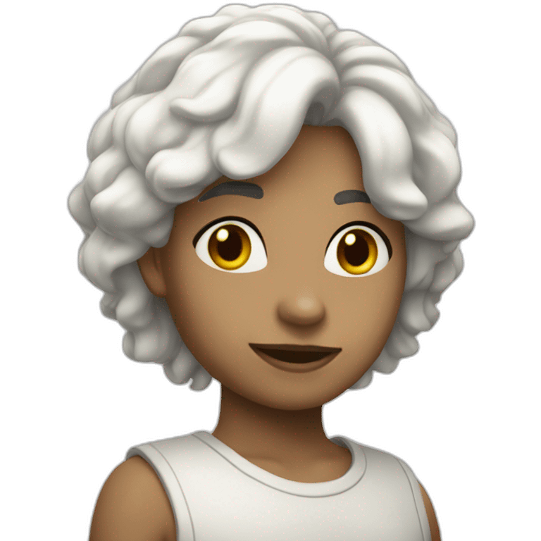 Cœur blanc emoji