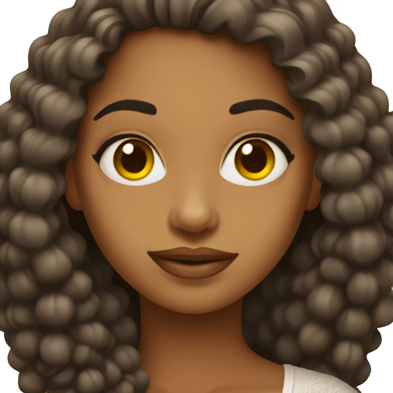 beautiful brazilian woman emoji