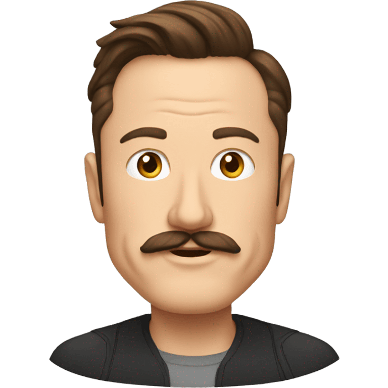 Elon musk with persian mustache  emoji