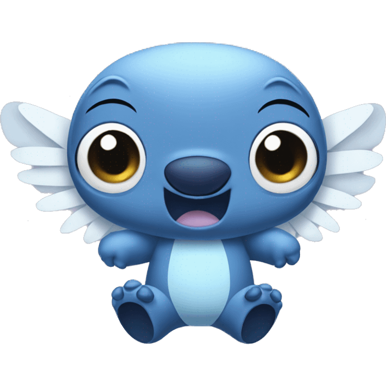 stitch and angel  emoji