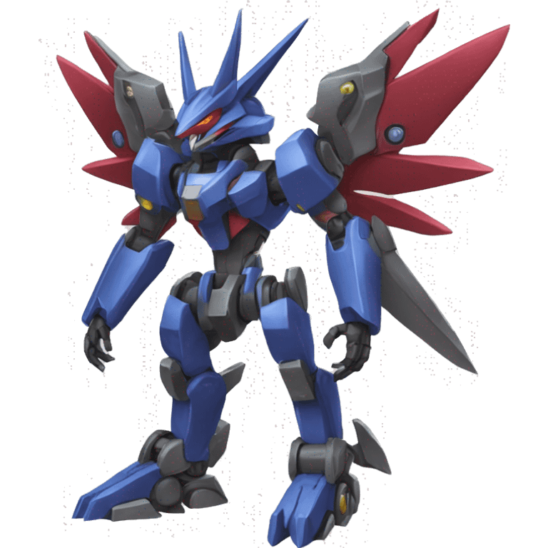 Bisharp-Zoroark-medabot-Mecha full body emoji