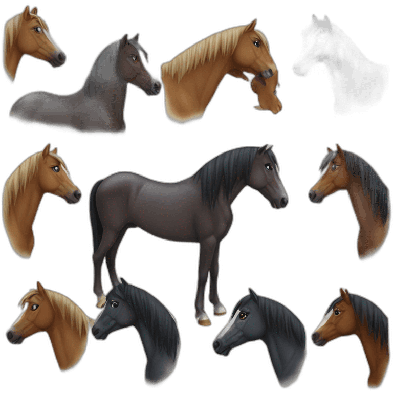 Chevaux emoji