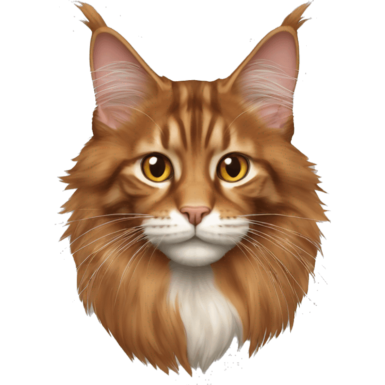 Maine Coon red emoji