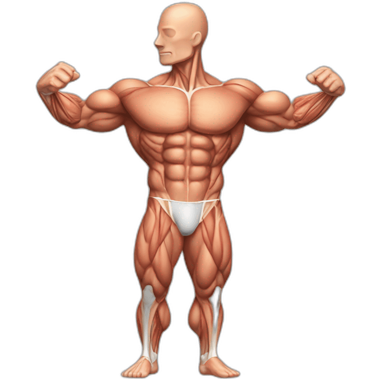 Muscle anatomy emoji