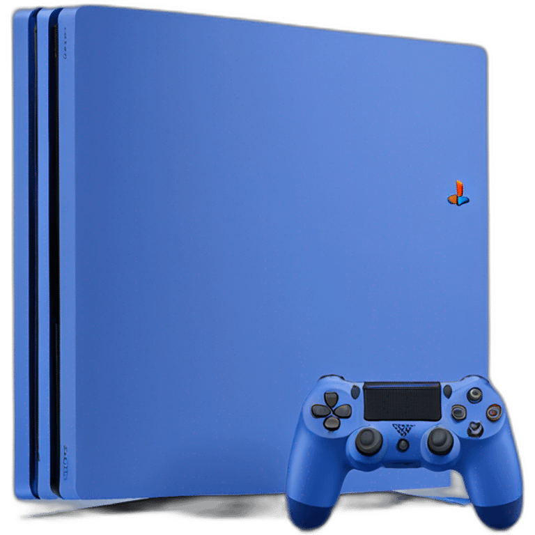 Playstation 4 days of play blue special edition emoji