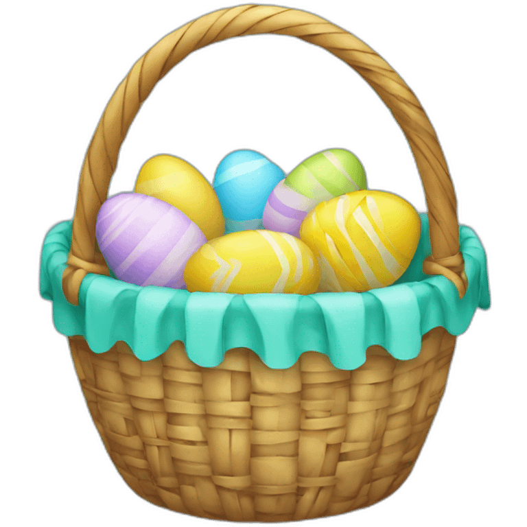 easter basket emoji