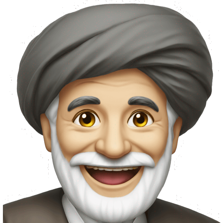 Khomeini laughing emoji