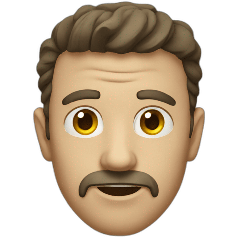 a cursed man emoji