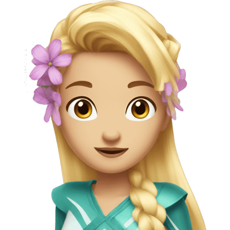 Bloom from winx club emoji