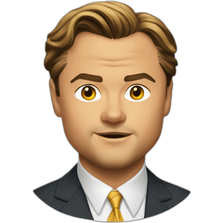 Wolf of wall street leonardo DiCaprio emoji