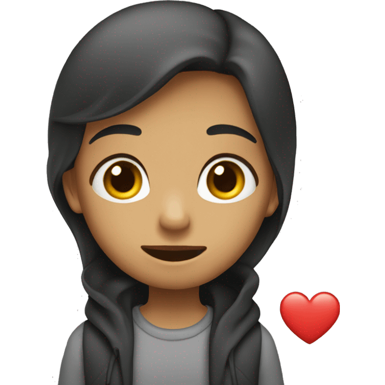 The girl who in love but the boy don’t love him emoji