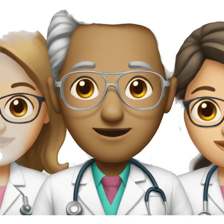 doctor with glasse emoji