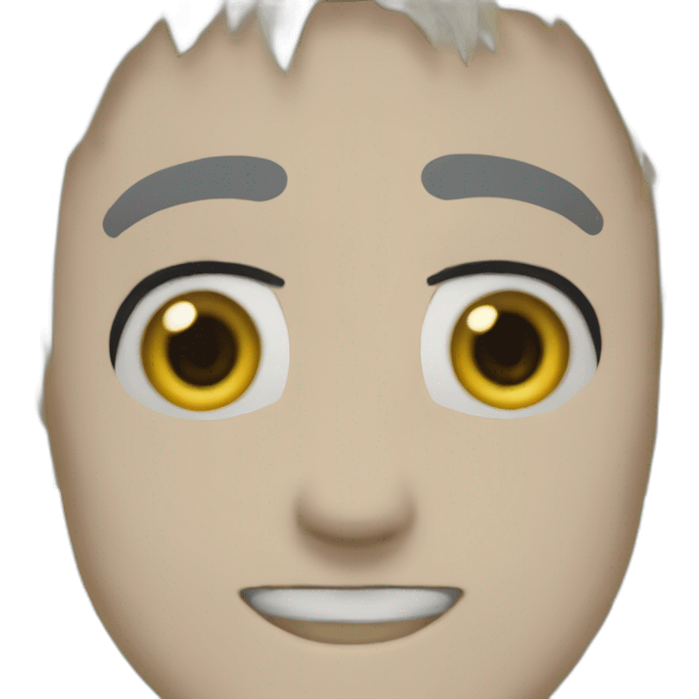 GOJO-JUJUTSU-KAISEN-CON-VENDA-EN-LOS-OJOS emoji