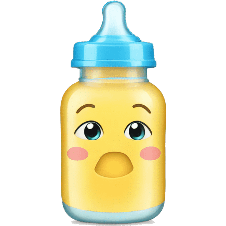 baby bottle emoji