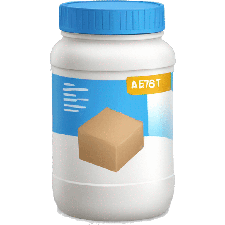 a container of protein powder emoji